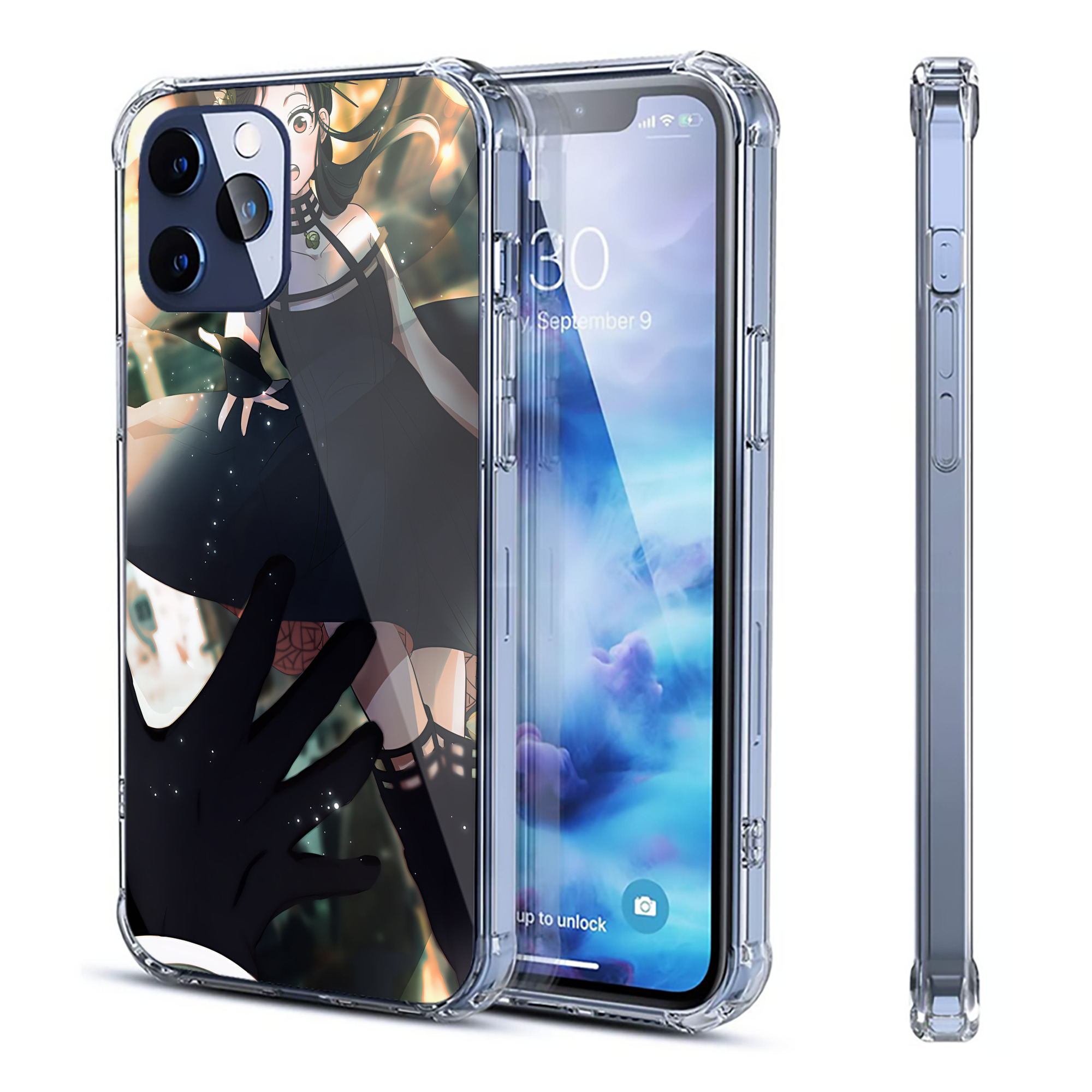（画像用） SPY×FAMILY间谍家家酒 【iPhone 12シリーズ対応】透明スマホケース（クリアソフトケース）
